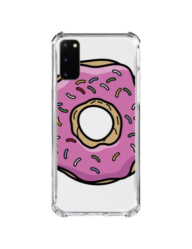 Samsung Galaxy S20 FE Case Donuts Pink Clear - Yohan B.