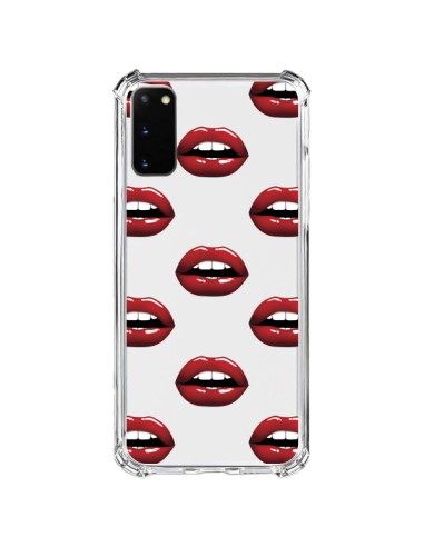 Coque Samsung Galaxy S20 FE Lèvres Rouges Lips Transparente - Yohan B.
