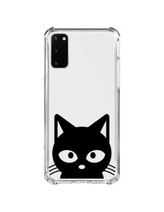 Samsung Galaxy S20 FE Case Head Cat Black Clear - Yohan B.
