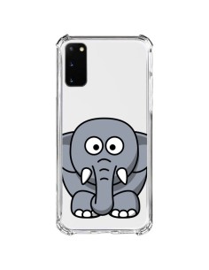 Cover Samsung Galaxy S20 FE Elefante Animale Trasparente - Yohan B.
