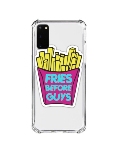 Cover Samsung Galaxy S20 FE Fries Before Guys Patatine Fritte Trasparente - Yohan B.