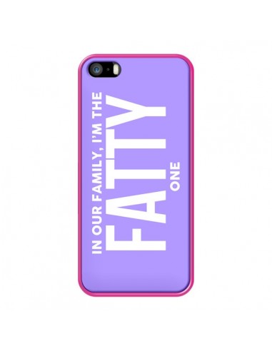 Coque In our family i'm the Fatty one pour iPhone 5 et 5S - Jonathan Perez