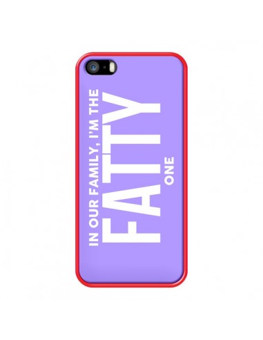Coque In our family i'm the Fatty one pour iPhone 5 et 5S - Jonathan Perez