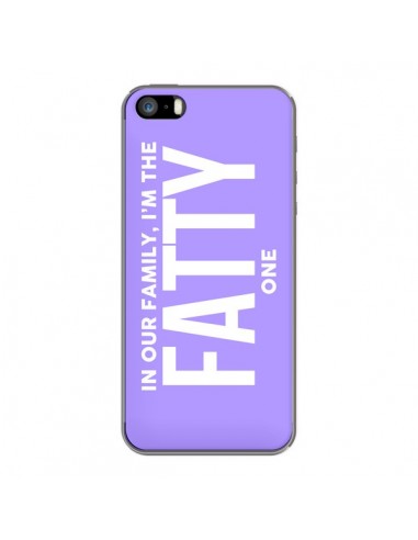 Coque In our family i'm the Fatty one pour iPhone 5 et 5S - Jonathan Perez