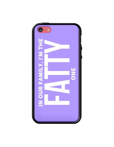 Coque In our family i'm the Fatty one pour iPhone 5C - Jonathan Perez