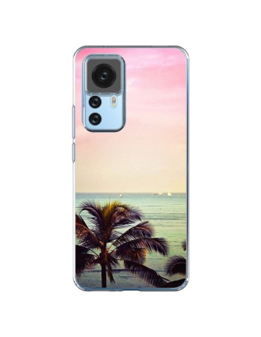 Coque Xiaomi 12T/12T Pro Sunset Palmier Palmtree - Asano Yamazaki