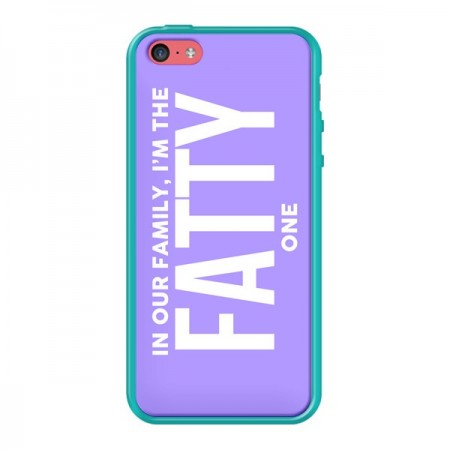 Coque In our family i'm the Fatty one pour iPhone 5C - Jonathan Perez