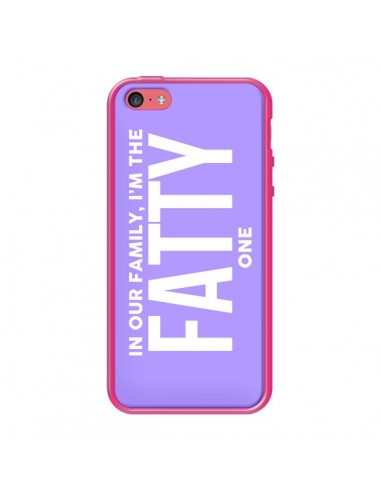 Coque In our family i'm the Fatty one pour iPhone 5C - Jonathan Perez