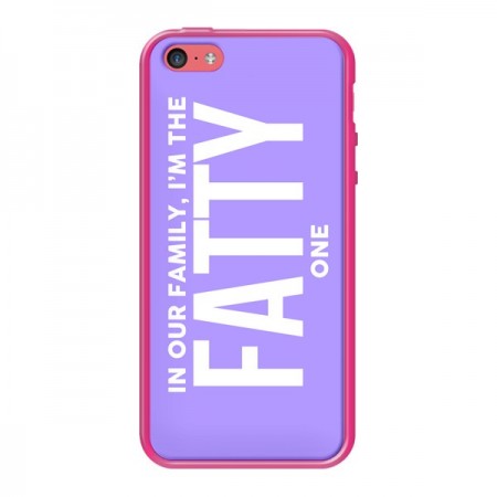 Coque In our family i'm the Fatty one pour iPhone 5C - Jonathan Perez