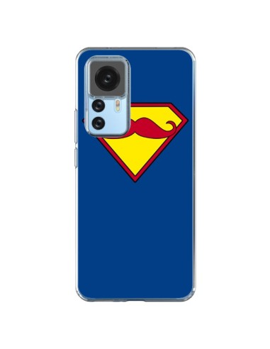 Coque Xiaomi 12T/12T Pro Super Moustache Movember Superman - Bertrand Carriere