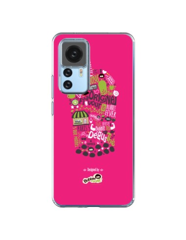 Coque Xiaomi 12T/12T Pro Bubble Fever Original Flavour Rose - Bubble Fever