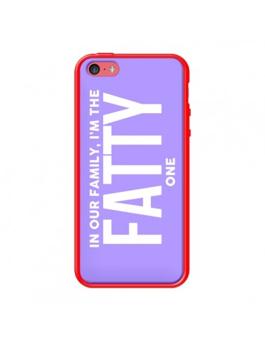 Coque In our family i'm the Fatty one pour iPhone 5C - Jonathan Perez