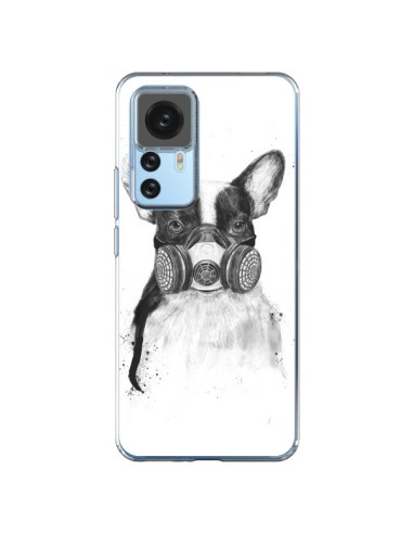 Cover Xiaomi 12T/12T Pro Tagueur Bulldog Cane Grande Città - Balazs Solti
