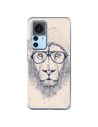 Coque Xiaomi 12T/12T Pro Cool Lion Lunettes - Balazs Solti