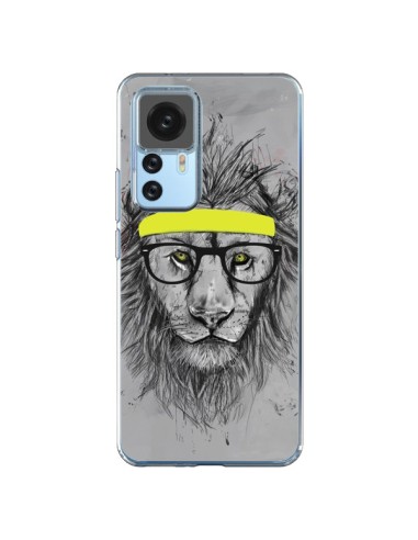 Xiaomi 12T/12T Pro Case Hipster Lion - Balazs Solti