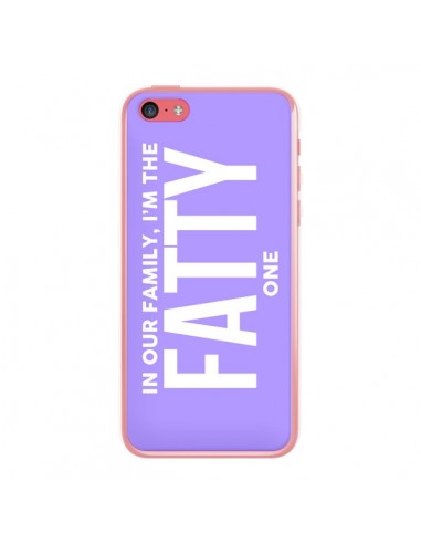 Coque In our family i'm the Fatty one pour iPhone 5C - Jonathan Perez