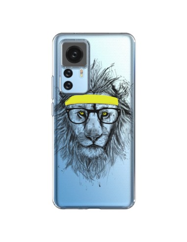 Xiaomi 12T/12T Pro Case Hipster Lion Clear - Balazs Solti