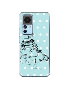 Xiaomi 12T/12T Pro Case Draft Girl Polka Fashion - Cécile