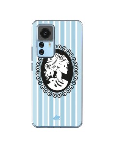 Xiaomi 12T/12T Pro Case Blue Skeleton- Enilec