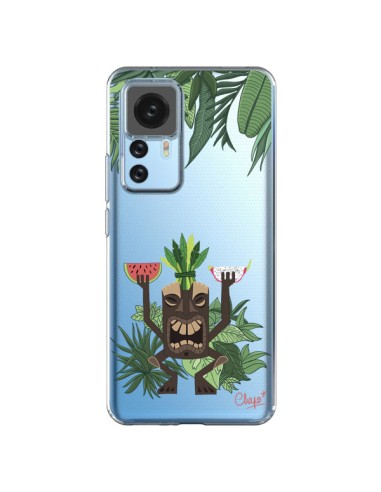 Coque Xiaomi 12T/12T Pro Tiki Thailande Jungle Bois Transparente - Chapo