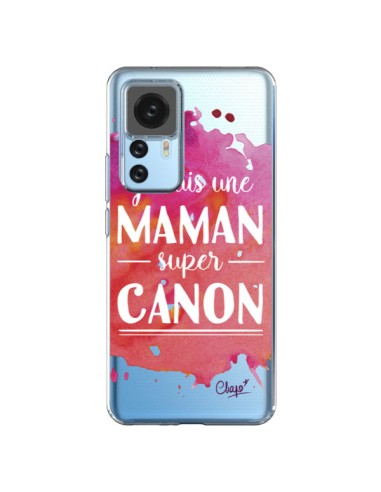 Xiaomi 12T/12T Pro Case I'm a Super Mom Pink Clear - Chapo