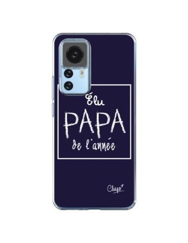 Coque Xiaomi 12T/12T Pro Elu Papa de l'Année Bleu Marine - Chapo