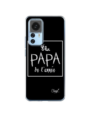 Coque Xiaomi 12T/12T Pro Elu Papa de l'Année Noir - Chapo