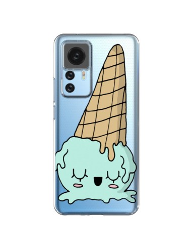 Cover Xiaomi 12T/12T Pro Gelato Estate Rovesciato Trasparente - Claudia Ramos