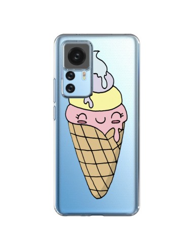 Xiaomi 12T/12T Pro Case Ice cream Summer Scent Clear - Claudia Ramos