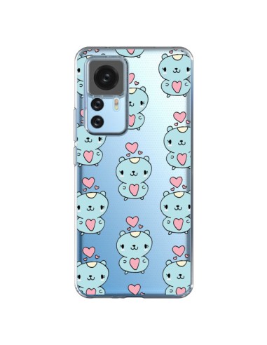 Cover Xiaomi 12T/12T Pro Criceto Amore Trasparente - Claudia Ramos