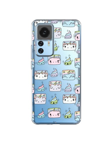 Cover Xiaomi 12T/12T Pro Unicorno Carino Swag Trasparente - Claudia Ramos