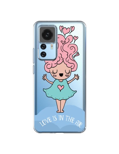 Xiaomi 12T/12T Pro Case Love Is In The Air Girl Clear - Claudia Ramos