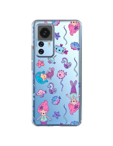 Cover Xiaomi 12T/12T Pro Sirenetta Oceano Trasparente - Claudia Ramos