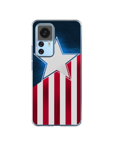 Cover Xiaomi 12T/12T Pro Capitan America - Eleaxart