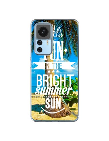 Xiaomi 12T/12T Pro Case Fun Summer Sun _Tea - Eleaxart