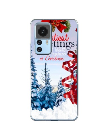 Xiaomi 12T/12T Pro Case Best wishes Merry Christmas - Eleaxart