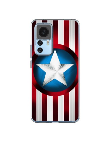 Coque Xiaomi 12T/12T Pro Captain America Great Defender - Eleaxart