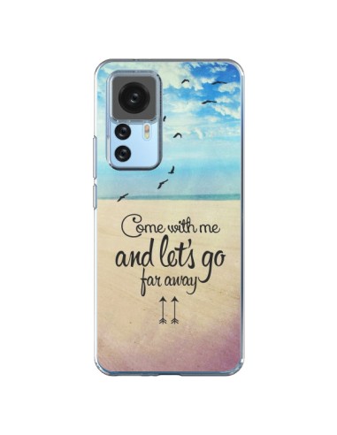 Cover Xiaomi 12T/12T Pro Let's Go Far Away Spiaggia - Eleaxart