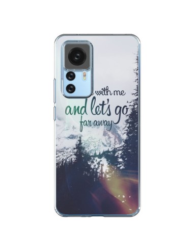 Coque Xiaomi 12T/12T Pro Let's Go Far Away Snow Neige - Eleaxart