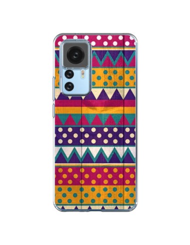 Cover Xiaomi 12T/12T Pro Messicano Triangolo Azteco  - Eleaxart