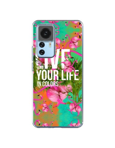 Cover Xiaomi 12T/12T Pro Live your Life Vivi la tua vita - Eleaxart