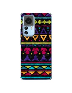 Cover Xiaomi 12T/12T Pro Triangolo Pattern Azteco - Eleaxart