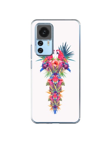 Coque Xiaomi 12T/12T Pro Parrot Kingdom Royaume Perroquet - Eleaxart