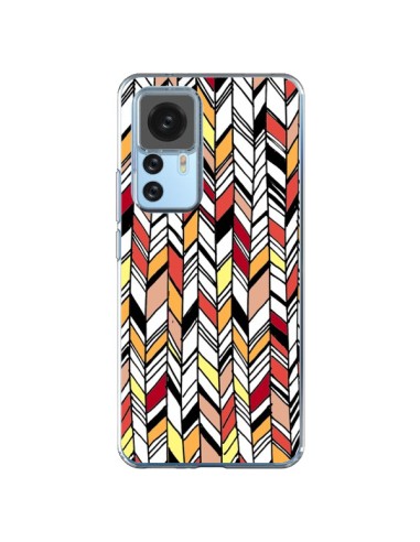 Xiaomi 12T/12T Pro Case Graphic Aztec Red Orange - Léa Clément