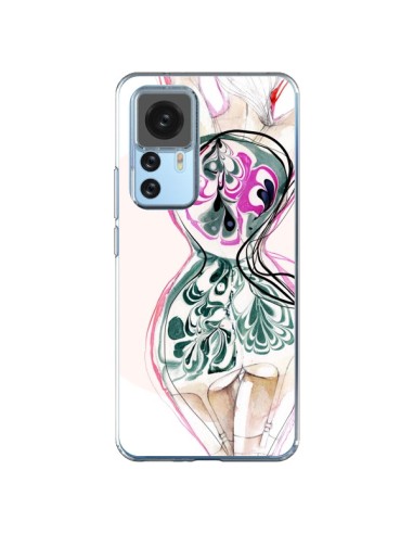 Cover Xiaomi 12T/12T Pro Donna in Fiore - Elisaveta Stoilova