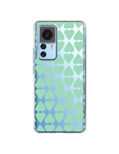 Xiaomi 12T/12T Pro Case Heart Green Mint Clear - Project M