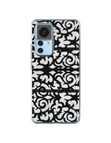 Xiaomi 12T/12T Pro Case Abstract Black and White - Irene Sneddon