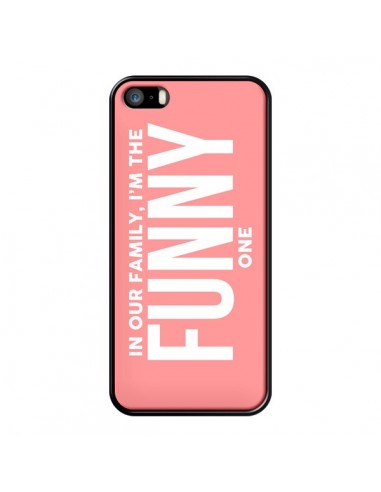 Coque In our family i'm the Funny one pour iPhone 5 et 5S - Jonathan Perez