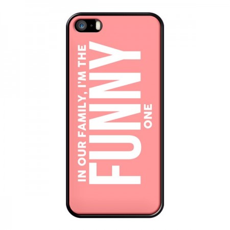 Coque In our family i'm the Funny one pour iPhone 5 et 5S - Jonathan Perez Coque In our family i'm the Funny one pour iPhone 5 et 5S - Jonathan Perez