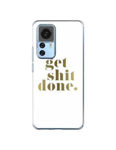 Cover Xiaomi 12T/12T Pro Get Shit Done Dorato - Shop Gasoline